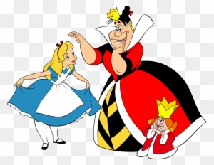 Alice Cartoons - King Of Hearts Alice In Wonderland