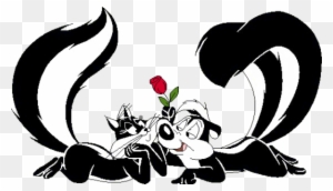Pepe Le Peu Pixel By Janetbb - Pepe Le Pew And Penelope