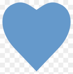 Copy And Paste Double Hearts Clipart - Heart Blue