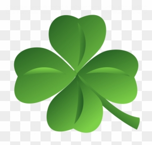 St Patrick's Day Saturday March 17th - 4 Leaf Clover Clipart
