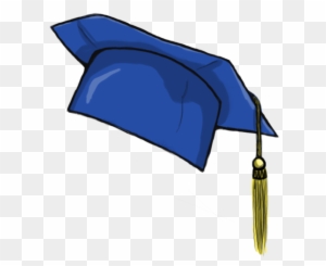Graduation Hat Flying Graduation Caps Clip Art Graduation - Blue Graduation Cap Clipart