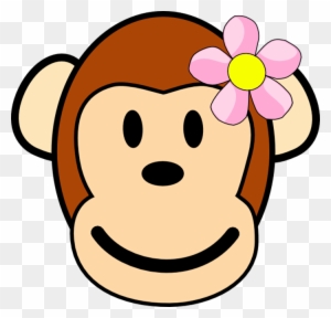 Showing Post & Media For Mother Monkey Cartoon - Girl Monkey Cartoon Face