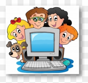 Computer Clipart Children's - Learning Computer For Smarter Life - Class 4
