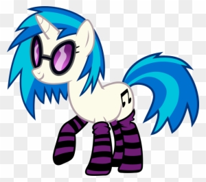 Vinyl Scratch In Socks - Dj Pon 3
