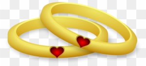 Wedding Ring Art - Ring Clipart Cartoon Wedding Rings