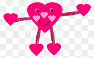 Valentines Day Heart Guy Crafts Ideas For Kids Valentine - Valentines Day Art Projects