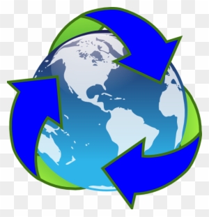 Free Earth Day Clip Art - Earth Reduce Reuse Recycle