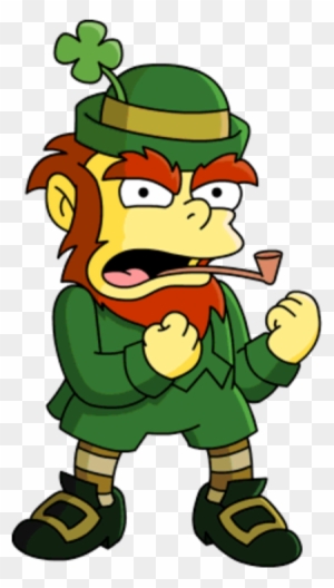 Leprechaun Tapped Out - Leprechaun The Simpsons