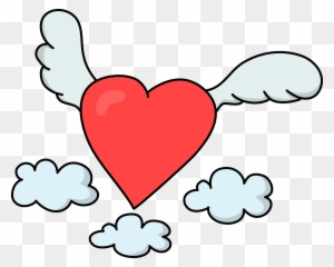 Free Flying Heart Love High Resolution Clip Art - Roman Catholic Diocese Of Trenton