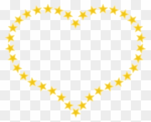 Clip Art Details - Star In Heart Shape