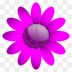 Scalable Vector Graphics Peace Sign Flower 19 Scallywag - Design For Primary And Secondary Colours