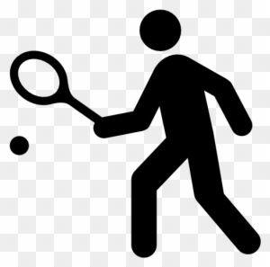Sport Clipart Squash Sport - Tennis Icon