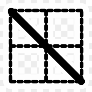 Mono Border Fall - Icon