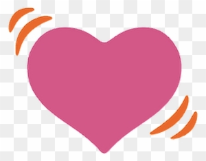 Ftestickers Heart Heartbeat Love Emoji - Android Heart Emoji Transparent