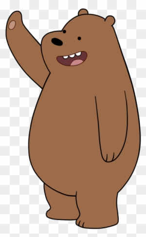 Grizzly Bear Clipart - We Bare Bears Character