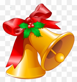 Ding Dong Merrily On High - Christmas Bells Clip Art