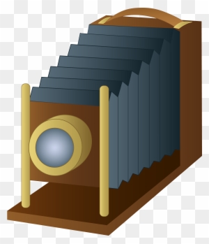 Old Fashioned Antique Camera - Old Fashioned Camera Clip Art