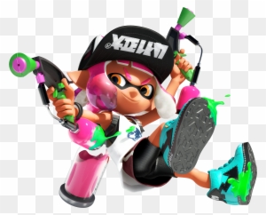 Nintendo's Artists Are Being Cool - Inkling Girl Splatoon 2