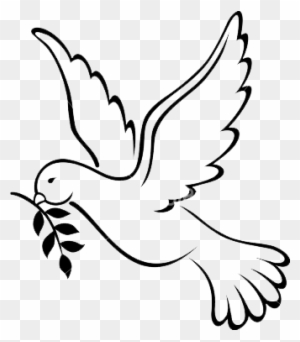 Individuals Can Also Wear White Peace Doves To Commemorate Peace And Harmony Drawing Free Transparent Png Clipart Images Download