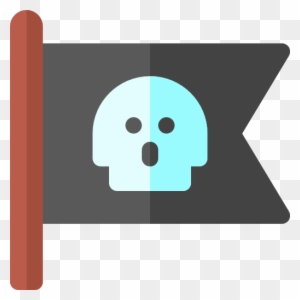 Pirate Flag Free Icon - Skull