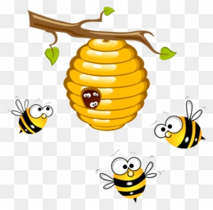 Abeilles,png Bee Honey Pinterest Bees, Clip Art And - Bee And Beehive Clipart