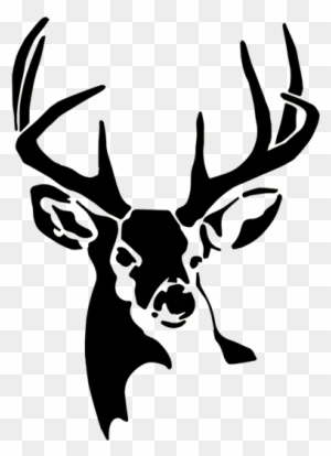Mule Deer Clipart - Mule Deer Buck Silhouette - Free Transparent PNG