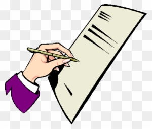 It's Official - Contract Signing Cartoon Png - Free Transparent PNG