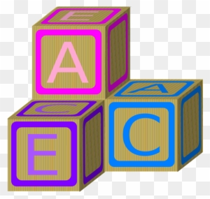 abc blocks stacked