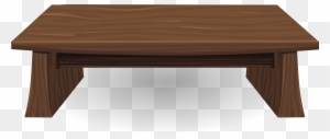 Clipart - Wooden Table Png