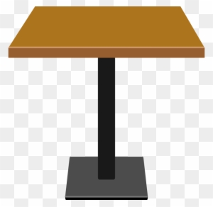 Table Clipart Brown Objects - Table Vector Png