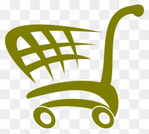 Shopping Cart Ttp Clip Art At Clker - Shopping Cart Shower Curtain