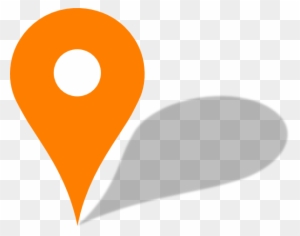 Orange Pin - Google Map Pin Orange