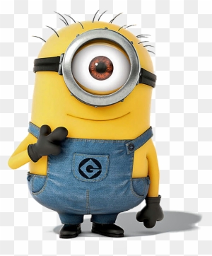 One Eyed Minion Clipart - Minion With One Eye - Free Transparent PNG  Clipart Images Download