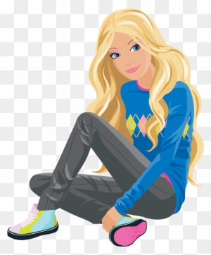 Barbie Dolls, Barbie Com, Girly Things, Sparkle, Google - Fashion Illustration Sitting Girl