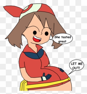 Amourshipping - May Pokemon Giantess Bikini - Free Transparent PNG Clipart  Images Download