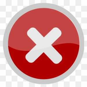 No Circle - X Sign Gif