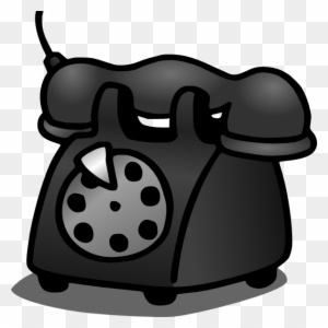 Office Phone Clipart - Old Telephone Clipart