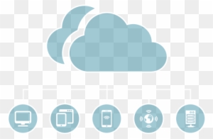 Cloud Computing - Transparent Cloud Network Logo