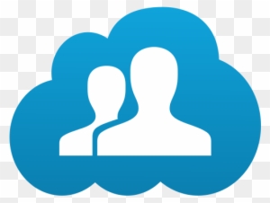 Cloud Blogs By @thecloudnetwork ☁️ - Two People Icon Blue