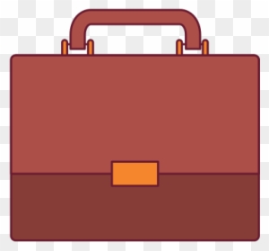 Professional Office Briefcase Vector Icon Illustration - Briggs & Riley Medium Expandable Brief