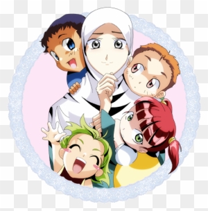 Muslim Anime My Lovelies By Bekkouche - Every Day Is Mother's Day In Islam
