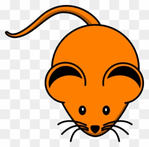 Mice Clipart Orange - Mouse Clip Art