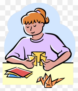 Do You Like To Make Paper Airplanes, Origami, And Other - Creating Clipart