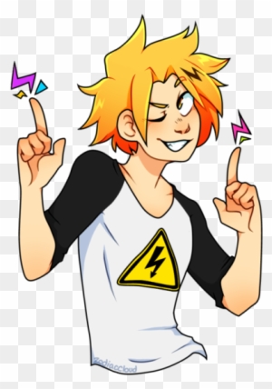 “ S H O C K I N G ~ Please Do Not Repost/edit/copy/trace - Bnha Denki Fanart