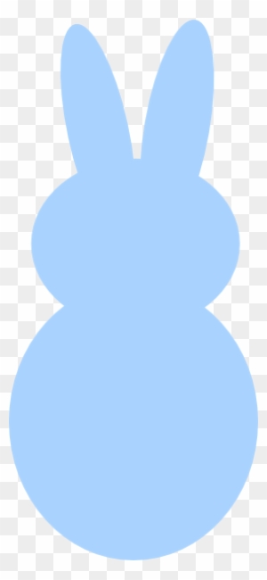 blue peeps bunny