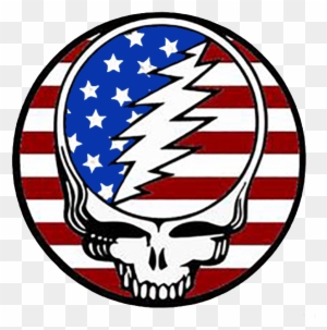 Grateful Dead Bean Bears Patriotic Theme Freedom And - Grateful Dead Steal Your Face
