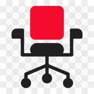 Revolving Chair Icon - Office Chair