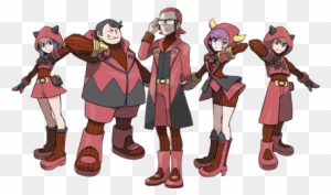 Team Magma - Pokemon Team Magma Members