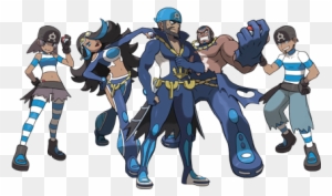 Team Aqua - Pokemon Team Aqua Members