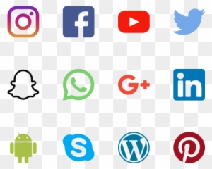 The Power Of Social Media - New Social Media Icons Png